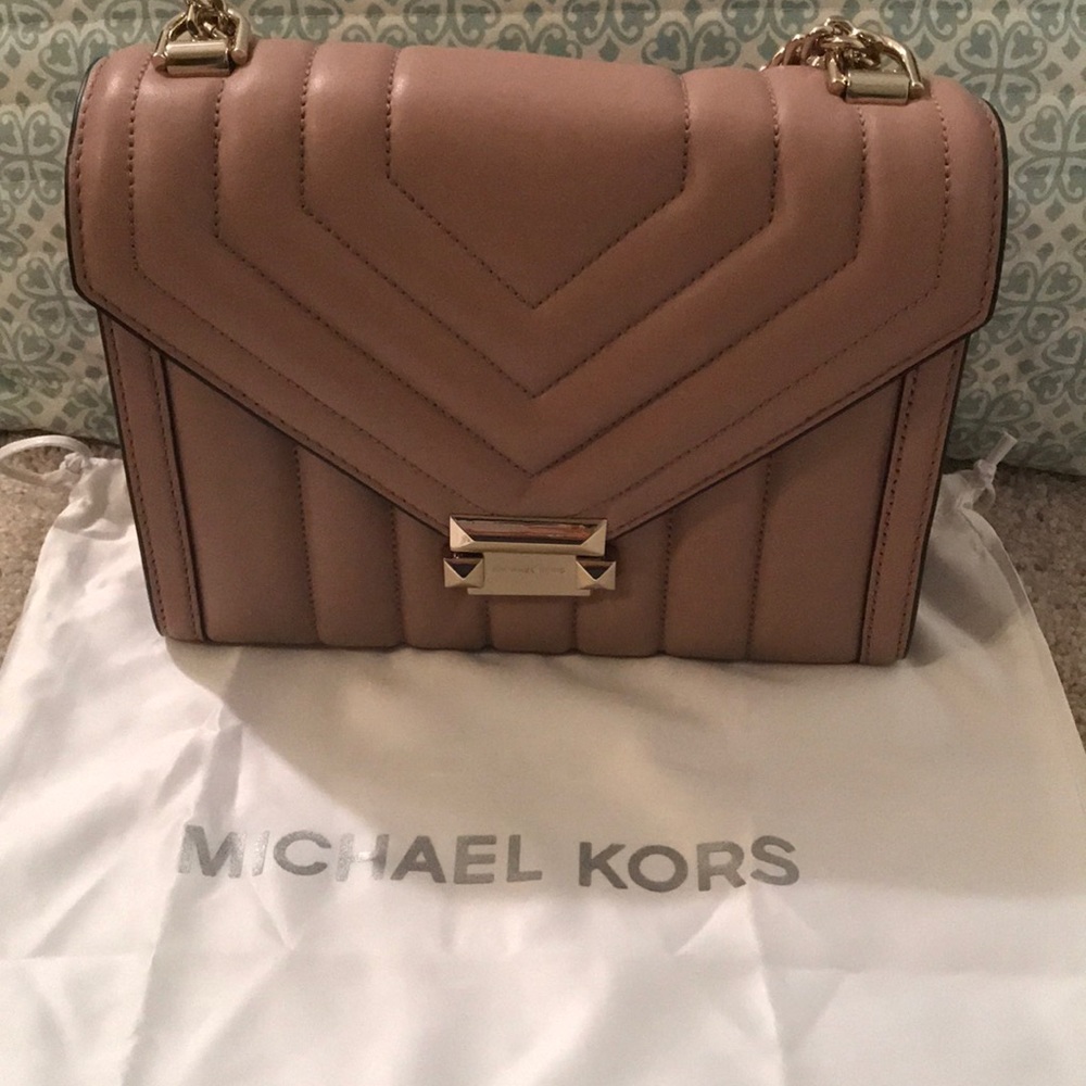 Used ONCE dusty rose MK purse!!